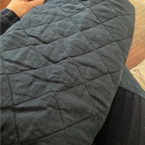 Pottery Barn Kids navy Quilted Bedding - Picture 3 of 5